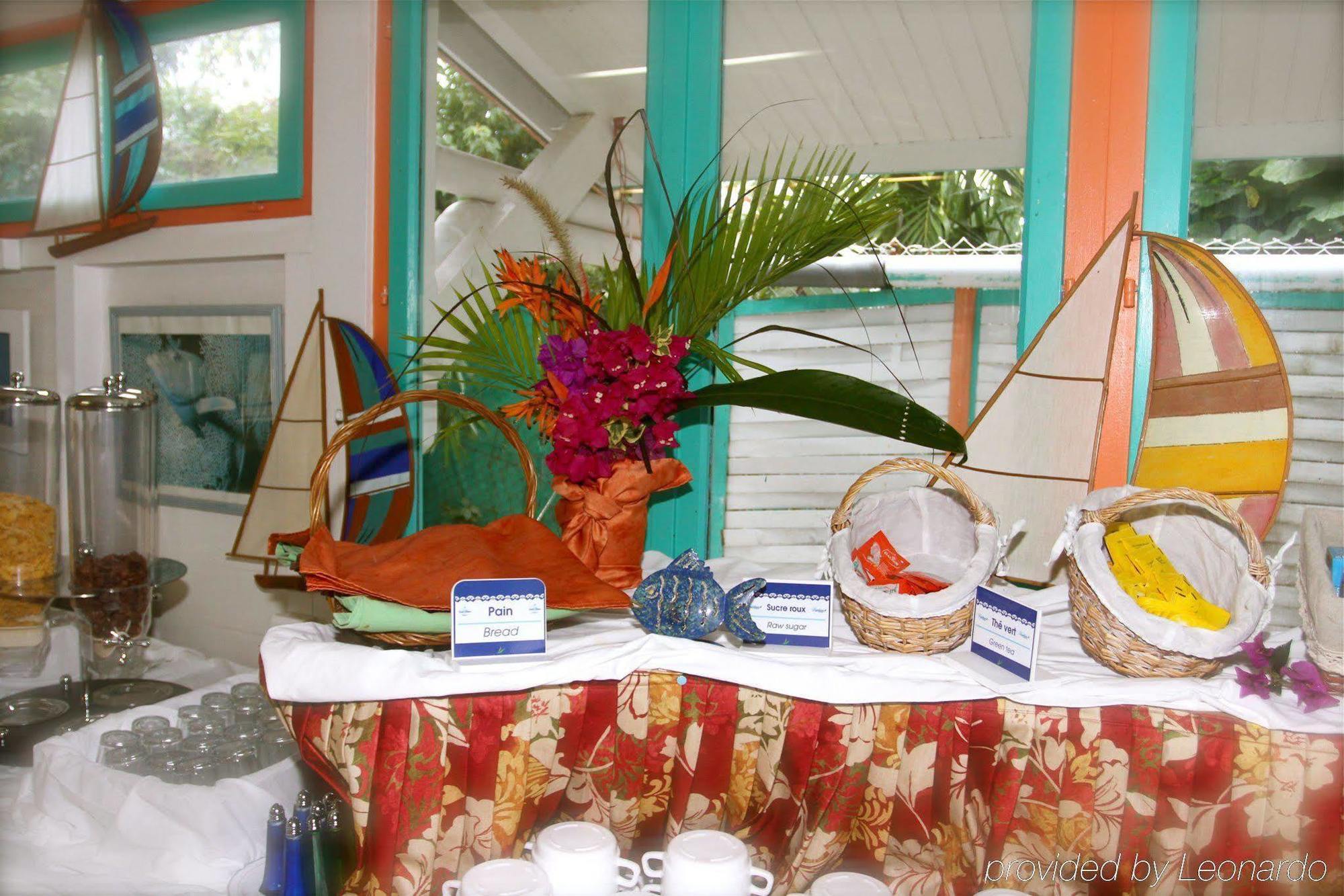 Residence De La Baie - Anse Mitan Les Trois-Ilets Restaurant billede
